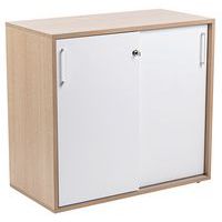 Armoire à portes coulissantes hauteur 75 cm Misao - Manutan
