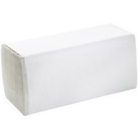 Handdoeken in Z-vouw - gerecycled - 1-laags - Manutan
