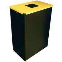 Afvalbak voor afvalscheiding - Glas - 60 l - Manutan