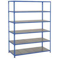 Middelzware stelling Manutan Rapid 2 - Metalen legbord