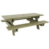 Picknicktafel verankerbaar - Manutan