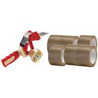 36 rollen tape PVC + 1 ergonomische dispenser - Manutan