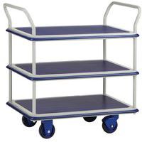 Etagewagen - 3 legborden - Draagvermogen 150 kg