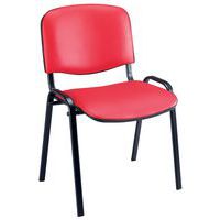 Bezoekersstoel Fancy, Met armleggers: nee, Type onderstel: 4 poten, Type voet: Stoeldoppen, Type stoel: Stoel
