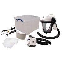 Helm en opklapbaar vizier Concept Air Kit