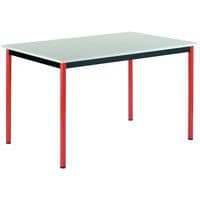 Table rectangulaire polyvalente - Plateau mélaminé - Longueur 160 cm