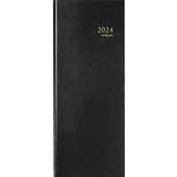 Bankagenda zwart - Jaar 2024 - Lang 2 volumes 15 x 33 cm