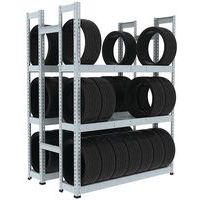 Bandenstelling Manutan Rapid 1 - Diepte 455 mm