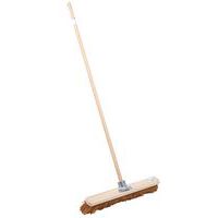 Houten steel en bezem van kokosvezel 60 cm - Manutan Expert