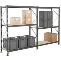 Middelzware magazijnstelling Rayvol - legbord spaanplaat - Manorga