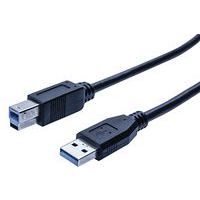 USB 3.0-kabel  type A en micro B zwart eco - 0,5 m