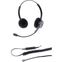 Casque téléphone binaural micro Flex antibruit DACOMEX