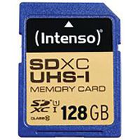 Kaart SDHC UHS-I 128 GB klasse 10 - INTENSO