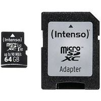 Kaart MicroSDXC UHS-I Professional 64GB klasse 10 - INTENSO