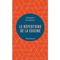 Boek Répertoire de cuisine gringoire - Matfer