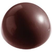 Chocoladeplaat met 24 halfbolvormig uithollingen - Matfer