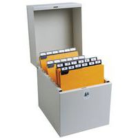 Boîte à fiches Metalib - Classement verticale - 148x105mm à 150x105mm