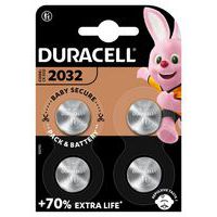 Lithiumknoopcelbatterij 2032 - Set van 4 - Duracell