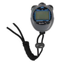 Digitale stopwatch 3 weergaveregels - 1/100e seconde - Manutan Expert