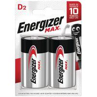 Batterijen Max D - Set van 2 - Energizer