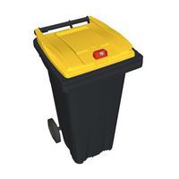 Conteneur mobile pour la collecte sélective de déchets - 120 L - Emballage