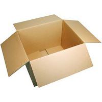 Amerikaanse doos gerecycled - drielaags golfkarton - per 5 stuks - VPK