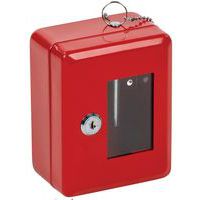 Boîte à clé de secours rouge - Manutan Expert