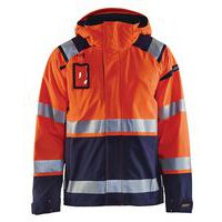 Jack Shell High Vis 4987 - oranje/marineblauw