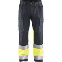 Pantalon haute-visibilité stretch - Gris/jaune - Blåkläder