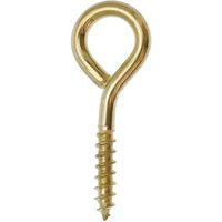 Schroefoog messing houtdraad - Norail