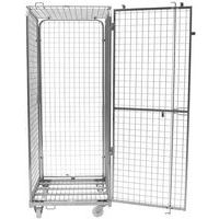 Veiligheidsrolcontainer - 3 zijden - Inhoud 400 kg - Manutan