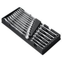 Plateau pour modules de clés mixtes