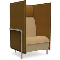 Scheidingswand Anouk voor 1-zits loungestoel