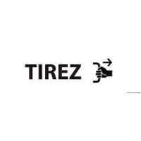 Informatiebord TIREZ 210 x 75 mm
