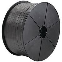 Omsnoeringsband polypropyleen handmatig - zwart 12 x 0,5 mm D26 1500 m