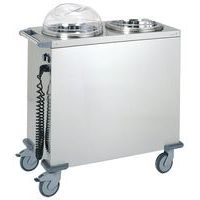 Bordenwarmer kar 1 stapel borden