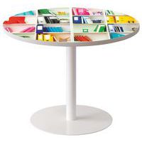 Tafelonderstel Easy office - Ø 80 cm bladkleur Décor