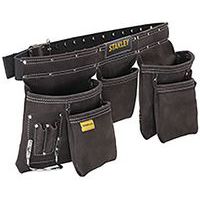 Porte-outils cuir double ceinture