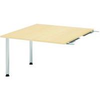 Table de liaison - 2 pieds graphite - 120x130 cm - Hammerbacher
