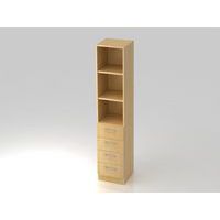 Armoire à 4 tiroirs - 5 niveaux - Hammerbacher