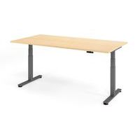 Bureau assis-debout série XDSM - 200x100 cm - Hammerbacher
