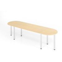 Table de conférence en set série K - 280x80cm - Hammerbacher