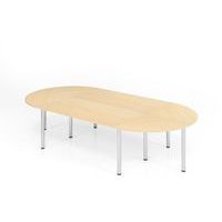 Table de conférence en set série K - 320x160cm - Hammerbacher
