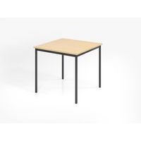 Table de réunion à pieds carrés - 80x80 cm - Hammerbacher