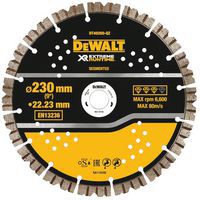 Diamantdoorslijpschijf Extreme Runtime 230x22,2 beton - steen - Dewalt