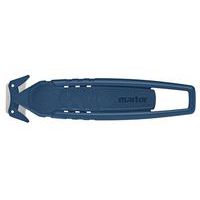 Ferrestock FSKTWC001 Couteau Cutter Céramique Auto-Rétractable Avec Câble Sécurité - Corps Aluminium Gris/Bleu