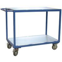 Serveerwagen 250kg 1000x600mm melamine en verstevigingsbalk