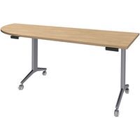 Tafel Idora 200x80 cm hoek links aluminium onderstel