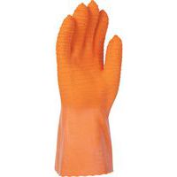 Handschoen chemisch latex 310 mm gerimpelde coating - Singer