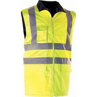 Signaalvest fleece gevoerd polyurethaan coating - Singer